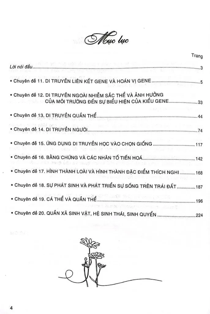 NGÂN HÀNG CÂU HỎI TRẮC NGHIỆM SINH HỌC - QUYỂN HẠ (Dùng chung cho các bộ SGK hiện hành)